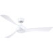 Wrap Custom Matte White Fan Motor